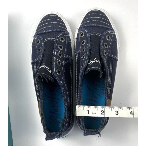 Pure Navy Hipster Smoked Twill Mesh Sneakers Size 8 - Picture 11 of 14